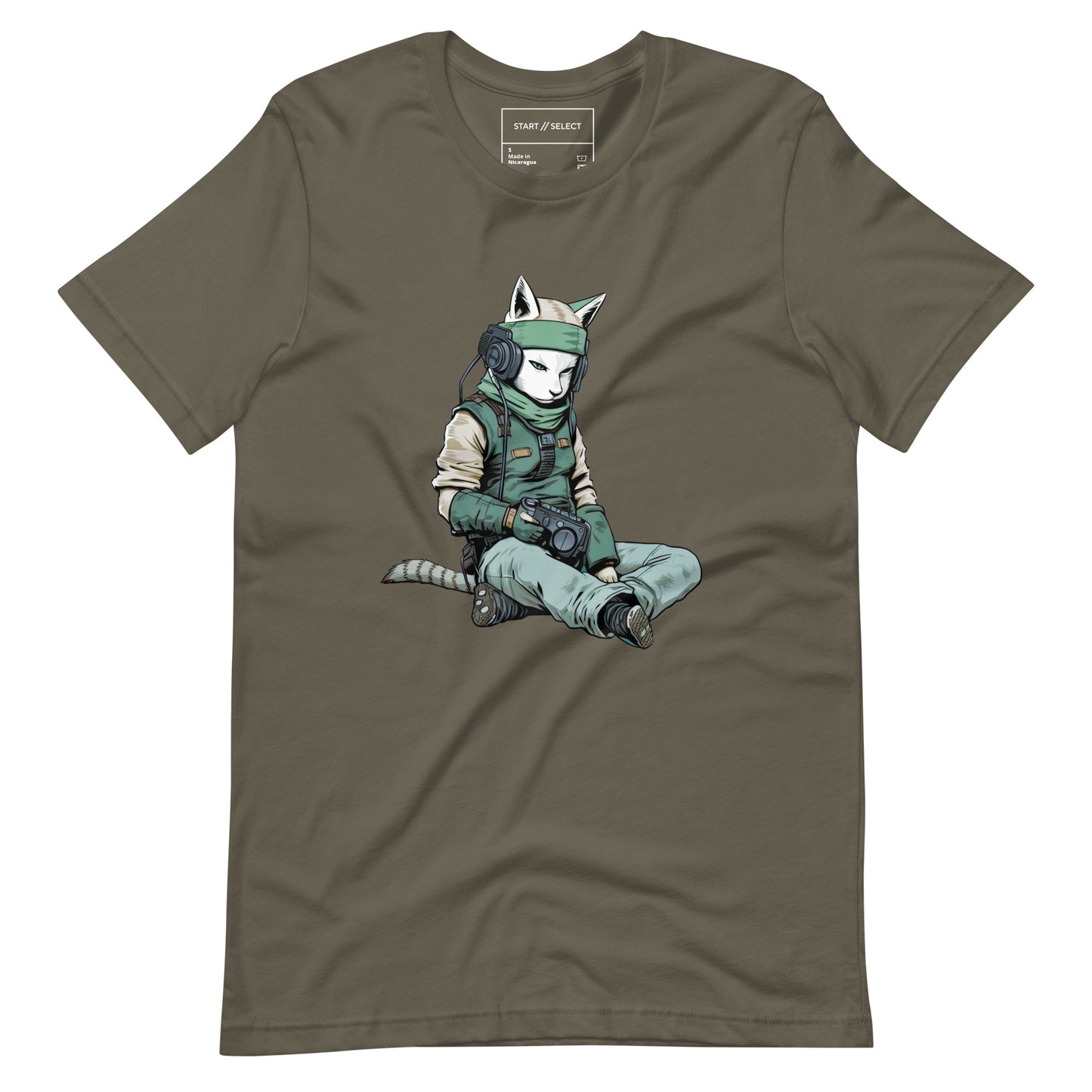 Meowtal Gear Solid Tee – Console Cats