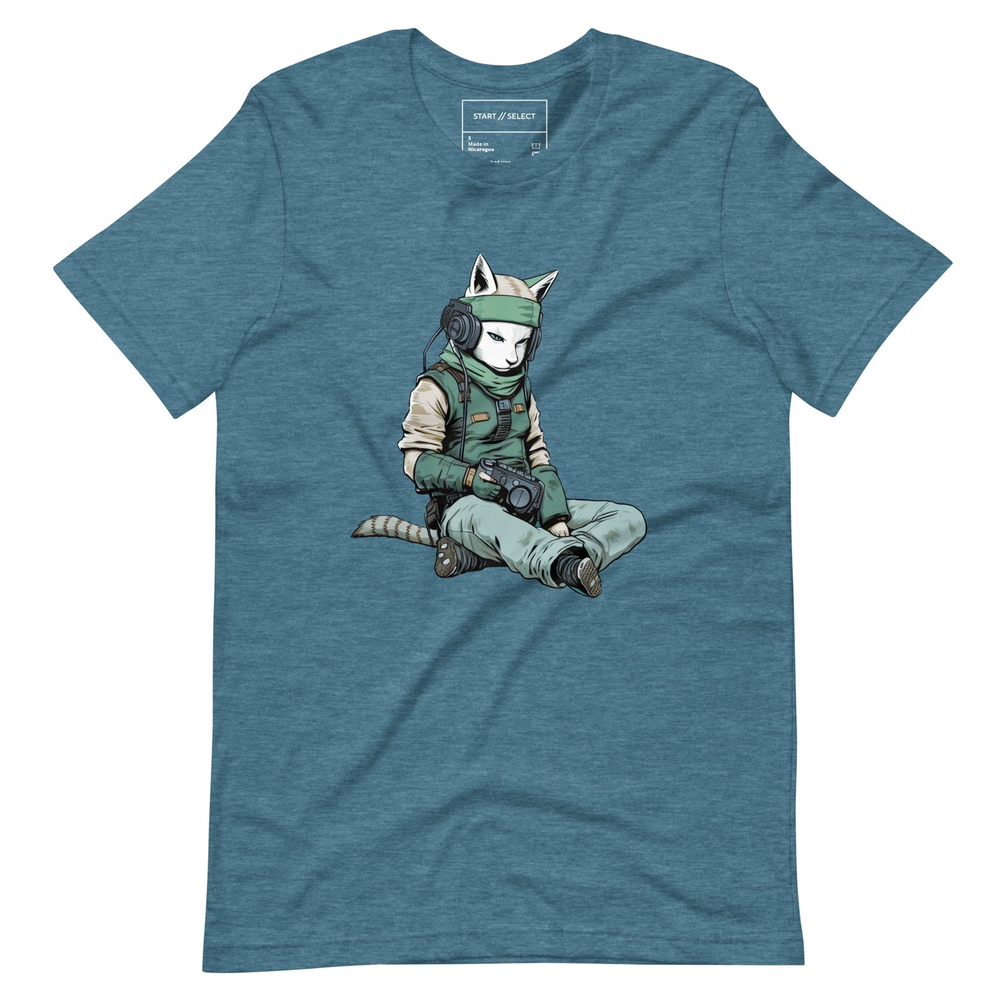 Meowtal Gear Solid Tee – Console Cats