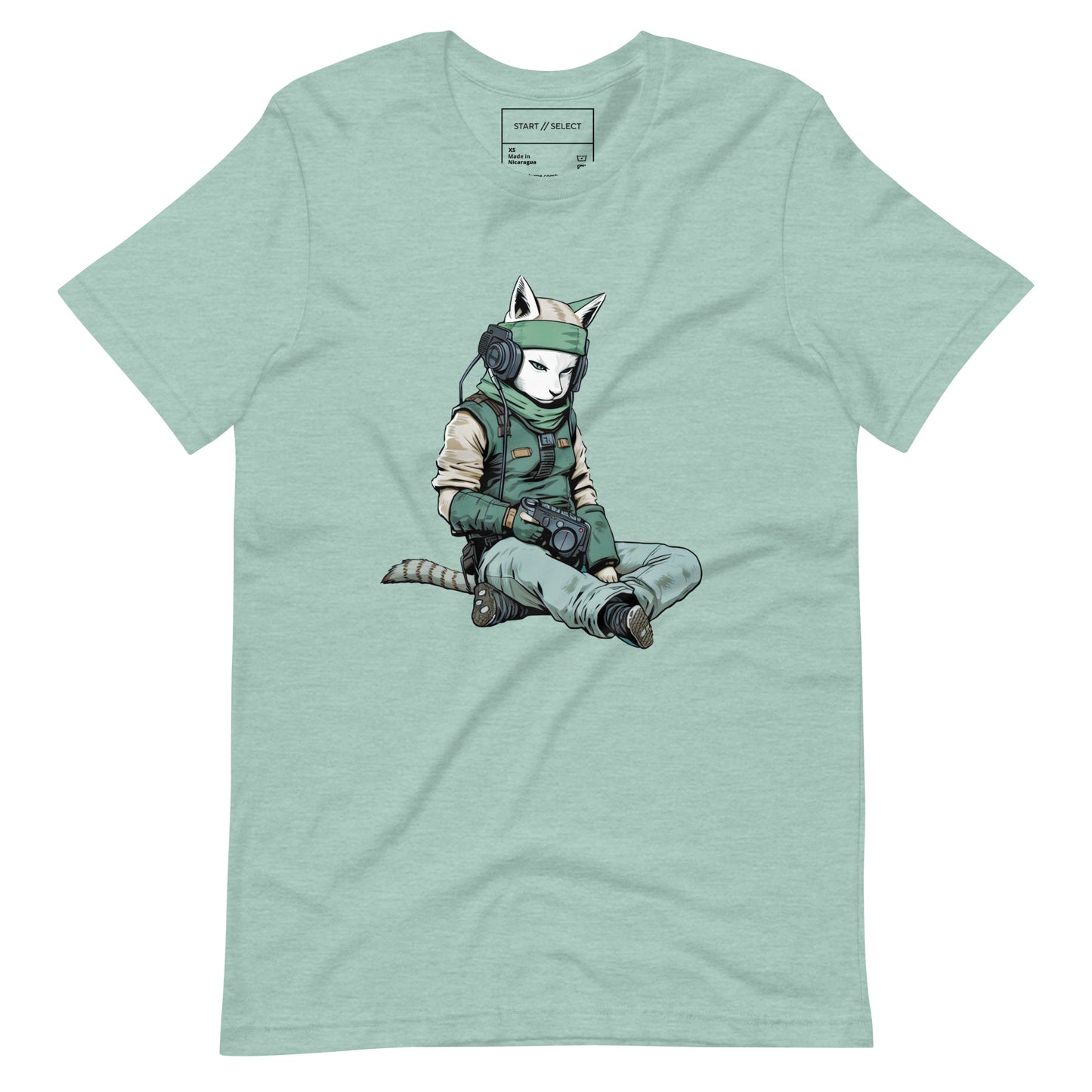 Meowtal Gear Solid Tee – Console Cats