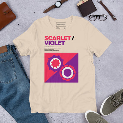 Scarlet/Violet Tee